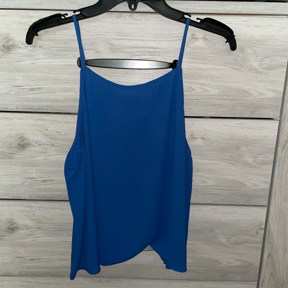 Boutique Blue tank top